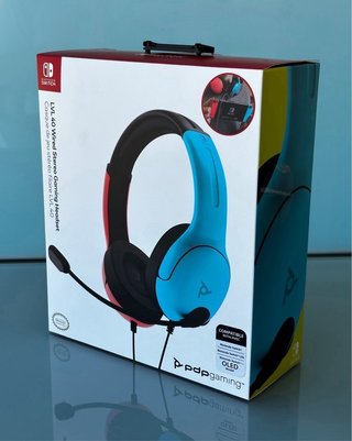 Cascos Gaming Nintendo Switch LVL 40