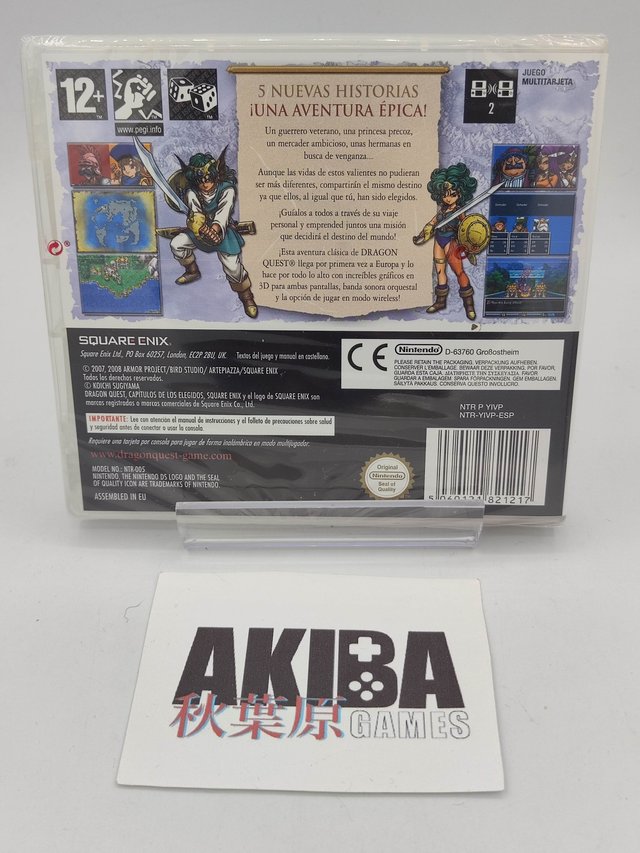 Dragon Quest: Capítulos de los Elegidos - DS