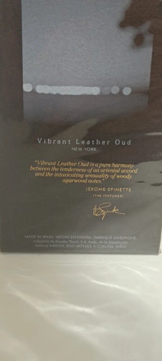 Zara Vibrant Leather Oud EDP 120ml