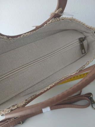Bolso de rafia MAC&NOA multicolor