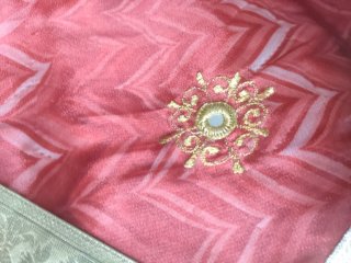 Fatto a mano Copritavola/divano etnico ornamentale