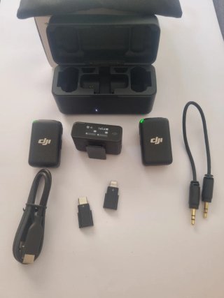 DJI Mic Transmisor y Receptor Inalámbrico