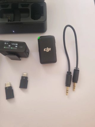 DJI Mic Transmisor y Receptor Inalámbrico
