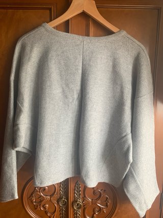 Jersey Zara Oversize Gris