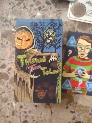 Tarot Twisted Tarot Tales + Pin