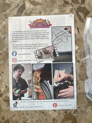 Tarot Twisted Tarot Tales + Pin