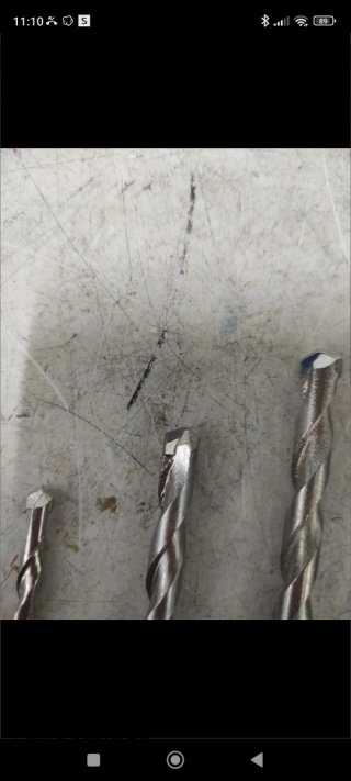 5 brocas para pared