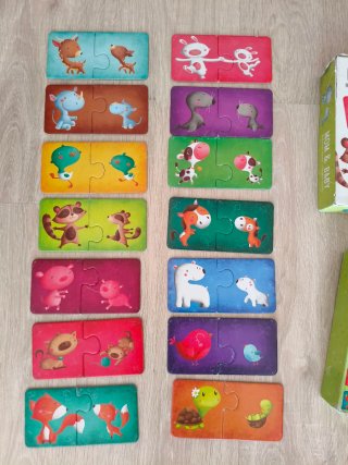 Puzzle Mom & Baby Montessori