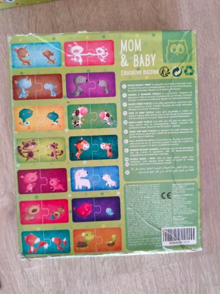 Puzzle Mom & Baby Montessori
