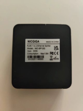 Divisor Ethernet RJ45 1 a 2