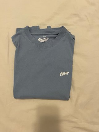 Camiseta Pull&Bear STWD Azul Talla XS