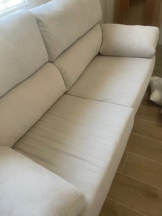Sofá de 2 plazas beige