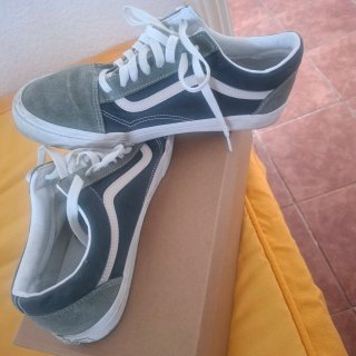 Zapatillas Vans Rojas y Blancas