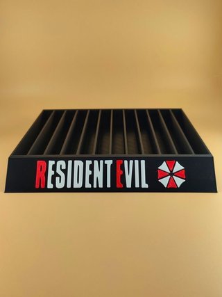 Espositore Resident Evil per 12 giochi PS5/PS4
