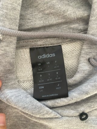 Sudadera Adidas Gris