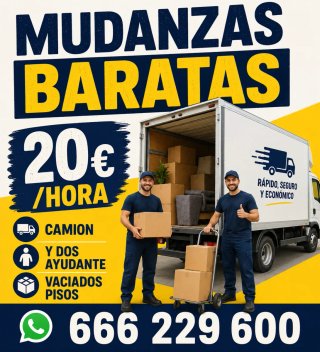MUDANZAS BARATAS