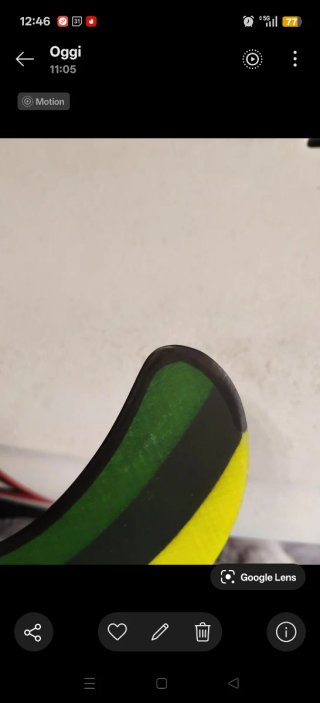 Pinna Windsurf wave. NUOVA. Aleta. Quilla.