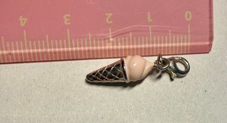 Charm Thomas Sabo Plata Helado Rosa