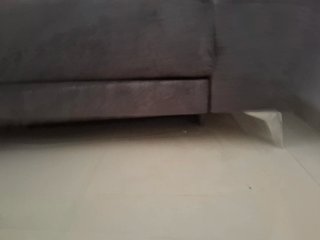 Sofá cheslong eléctrico gris