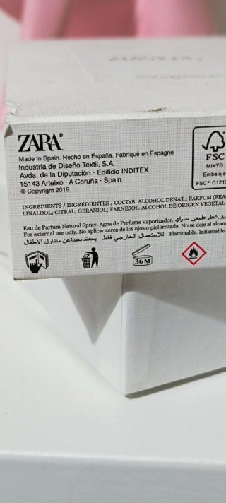 Zara Fleur de Patchouli Eau de Parfum 90ml