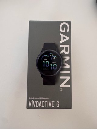 Garmin Vivoactive 6 Smartwatch Plata/Negro