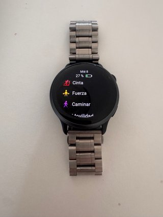 Garmin Vivoactive 6 Smartwatch Plata/Negro