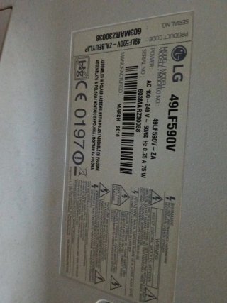 Televisor LG Plasma 49 pulgadas