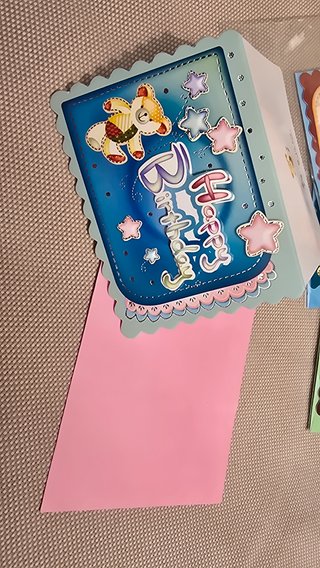 Lote 10 mini Postales Cumpleaños con Sobre Nuevo