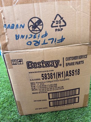 Piscina Fast Set Bestway + filtro NUEVO + cobertor