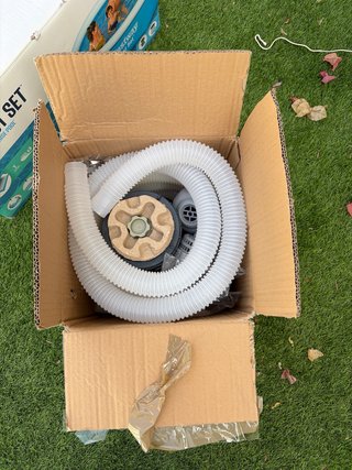 Piscina Fast Set Bestway + filtro NUEVO + cobertor