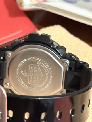 Reloj Casio G-Shock DW6900 Negro/Verde