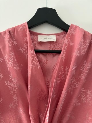 Vestido Polin et Moi invitada rosa