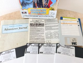Dungeons & Dragons PC Curse Azure Bonds Advanced 5