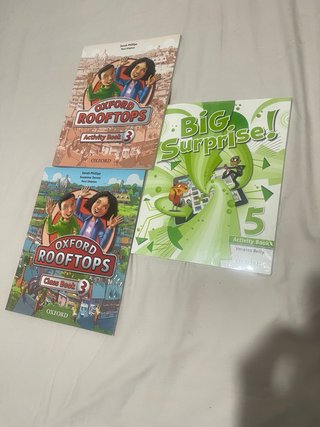 Pack de tres libros de ingles Oxford