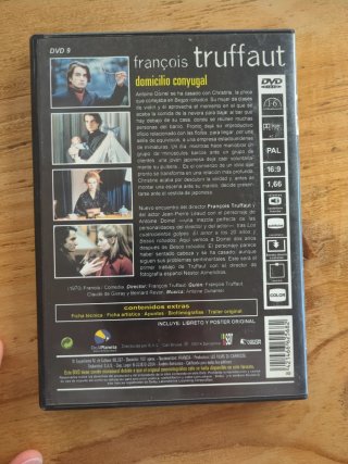 DVD Domicilio Conyugal François Truffaut