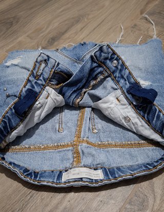 Gonna Zara Girls casual collection size 7 cm 122