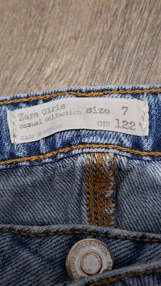 Gonna Zara Girls casual collection size 7 cm 122