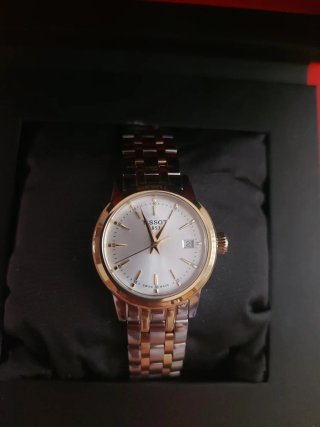Reloj Tissot Mujer Oro y Plata