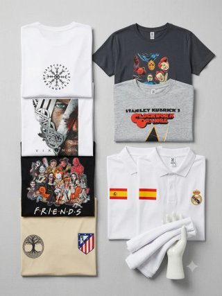 Camisetas manga corta