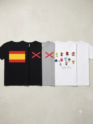 Camisetas manga corta