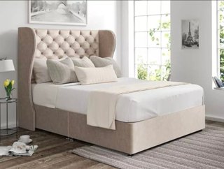 Letto matrimoniale moderno con contenitore