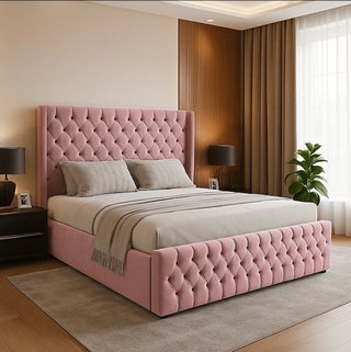 Letto matrimoniale moderno con contenitore