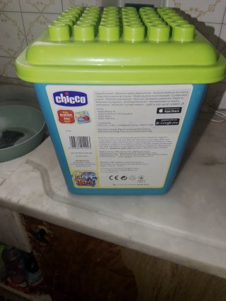 Cubo de construcción Chicco 60 piezas