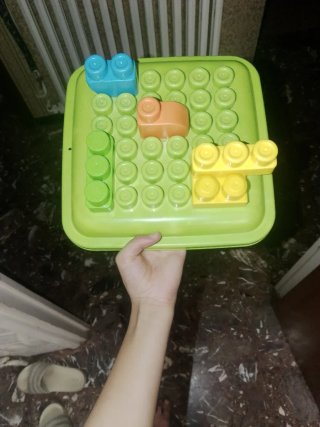 Cubo de construcción Chicco 60 piezas