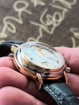 Reloj Universal Geneve Valjoux 7751 Cronógrafo