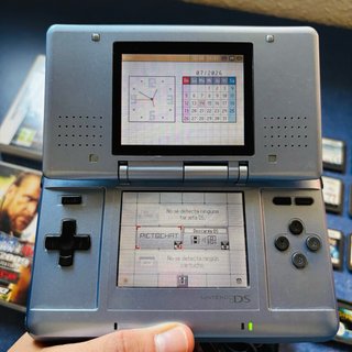 Nintendo DS Blu + 8 giochi (Pokémon Diamante)