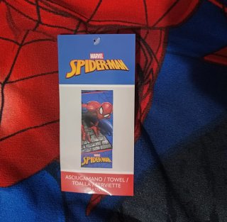Telo Mare Spiderman Marvel Nuovo Imbustato