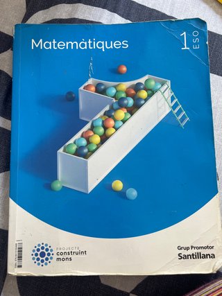 MATEMATIQUES 1 SEC CONSTRUINT MONS