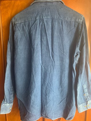 Camisa vaquera azul Scalpers efecto desgastado