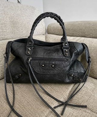 Borsetta city black 38x24 nuova